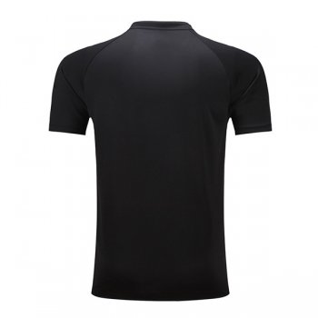 China Dragon Stlyle Table Tennis Training Uniforms Shirt Black